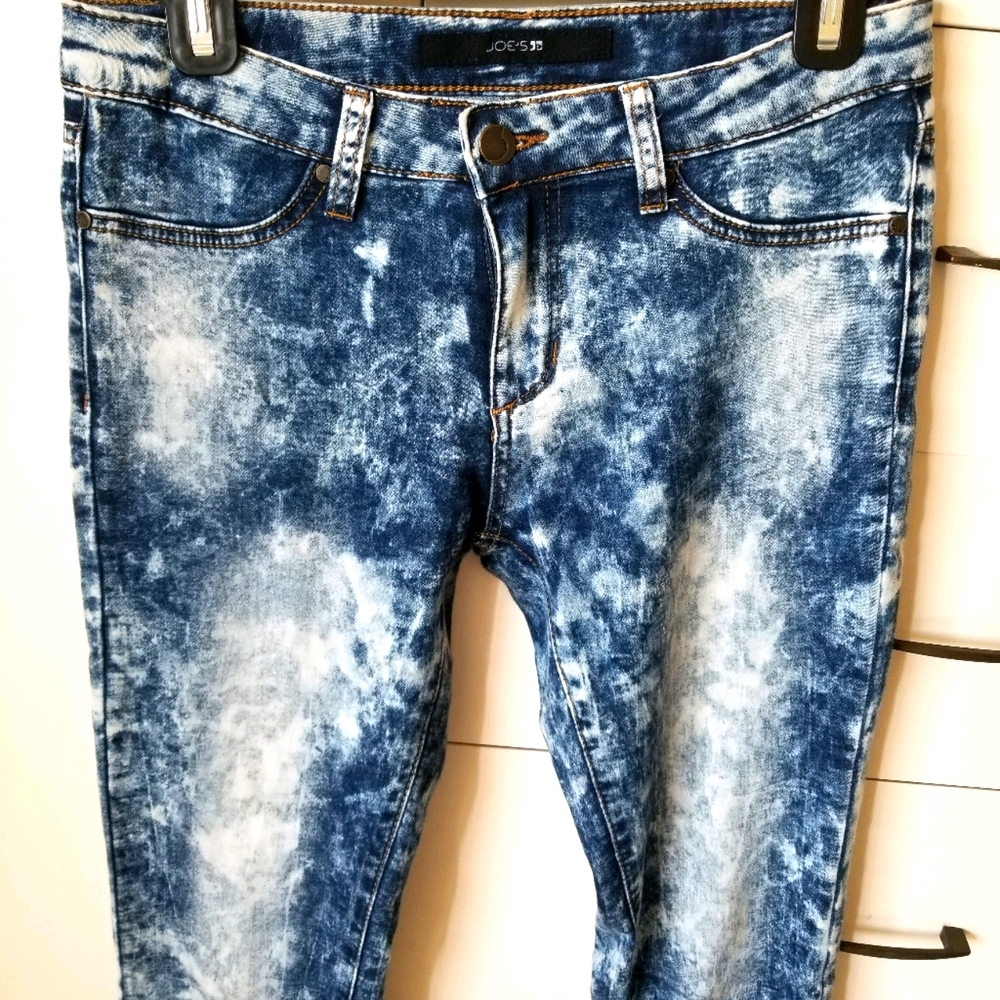 Joe's Jean's tie dye blue washed jeggings sz 26/16